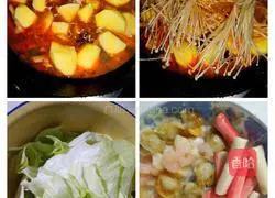 Illustration of how to make meat crab pot 3