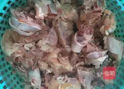 Chicken Illustration of how to make rice bowl with thick sauce 1