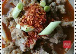 Illustration of how to make boiled beef slices 5