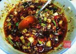 Illustration of secret saliva chicken recipe 5