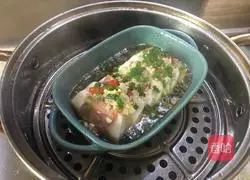 Illustration of how to make steamed tofu with bacon 10