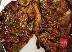 Illustration of grilled fish 4