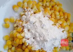 Illustration of how to make three-color corn 1