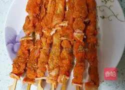 Illustration of how to make fried bone and flesh 2