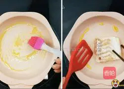 Illustration of how to make cod, seaweed and scrambled eggs 4