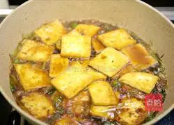 Illustration of how to make fried tofu with garlic sprouts 7
