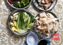 Stir-fried shiitake mushrooms Illustration of how to make winter bamboo shoots 1