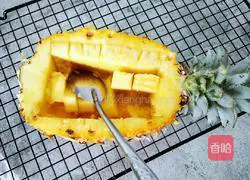 Illustration of how to make pineapple sour pork 3