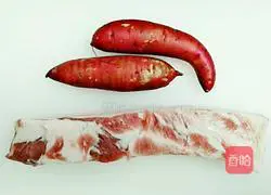 Illustration of how to make steamed pork with vermicelli 1