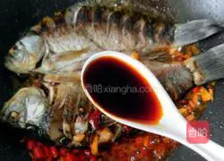 Braised crucian carp recipe 13