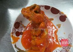 Illustration of how to make sweet and sour yellow croaker 5