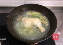 Illustration of how to make spicy white chopped chicken 2