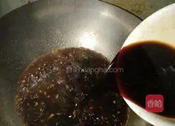 Illustration of how to make pepper stuffed meat 6