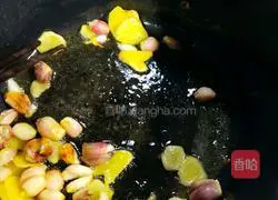 Baked shallots Illustration of how to make casserole chicken 5