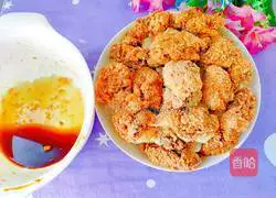 Illustration of how to make steamed pork ribs with yam and lotus root powder 8