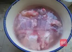 Illustration of how to make soy sauce bones 1