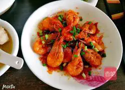 Illustration of how to make braised prawns (sweet and sour taste) 9