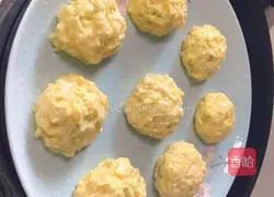 Illustration of how to make tofu and onion balls 8