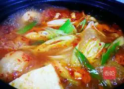 Korean spicy cabbage soup recipe 14