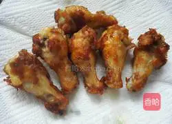 Illustration of how to make fried chicken wings 9