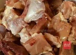 Illustration of home-cooked chicken stew 2