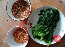 Illustration of how to make garlic, sea rice and rapeseed 2