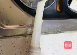 Illustration of how to make crispy fried chicken and pork intestines 6