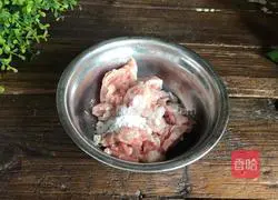 Wild Rice Illustration of how to make fried shredded pork 2