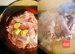 Illustration of braised lamb neck chop 3