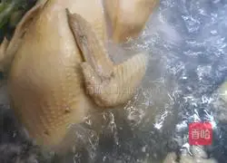 Illustration of the homemade version of smoked chicken 2