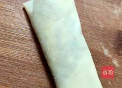 Illustration of how to make winter bamboo shoots and minced meat louver buns 6