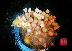 Illustration of how to make a bowl of delicious stew and rice balls in winter 6
