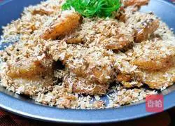 Illustration of how to make fried shrimps in typhoon shelter 8