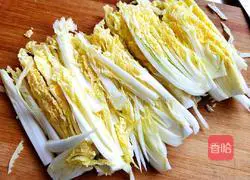 Illustration of how to make stir-fried garlic vermicelli and baby cabbage 1