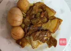 Illustration of home-cooked braised pork 10