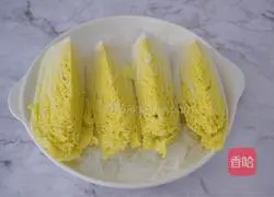 Illustration of how to make garlic vermicelli and baby cabbage 7