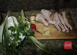 Illustration of how to make stuffed chicken legs with mushrooms 1