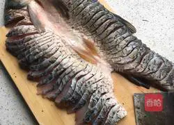 Illustration of home-cooked live fish 2