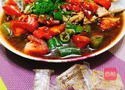 Illustration of how to make black beer fish 5