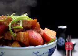 Braised radish in soy sauce Practice illustration 15