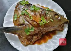 Illustration of how to make spicy fish head 13