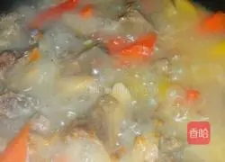 Illustration of braised mutton 7