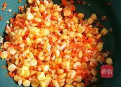 # Steamed Vegetables# Golden Corn Bitter Melon Stuffed Recipe Illustration 7