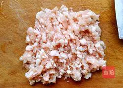 Shitake mushrooms Illustration of how to cook tofu with minced meat 3