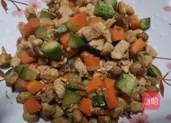 Illustration of home-cooked Kung Pao Chicken 6