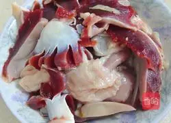 Illustration of how to make fried duck gizzards with pineapple 2