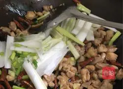 Illustration of how to make spicy chicken diced 6