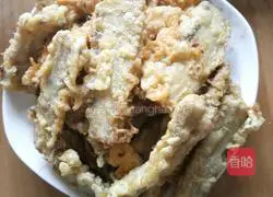 Illustration of how to make crispy hairtail 6