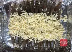 Cheese-baked prawns Practice illustration 2