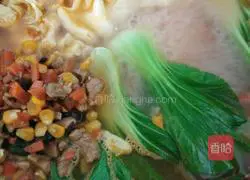 Illustration of how to make tomato and egg noodles 6